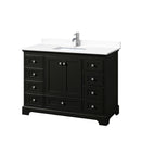Deborah 48" Free Standing Single Basin Vanity Set with Cultured Marble Vanity Top - image 17