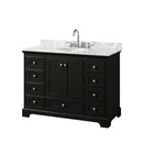 Deborah 48" Free Standing Single Vanity Set with Wood Cabinet and Marble Vanity Top - image 12