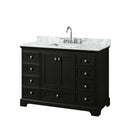 Deborah 48" Free Standing Single Vanity Set with Wood Cabinet and Marble Vanity Top - image 13