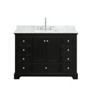 Deborah 48" Free Standing Single Vanity Set with Wood Cabinet and Marble Vanity Top - image 15