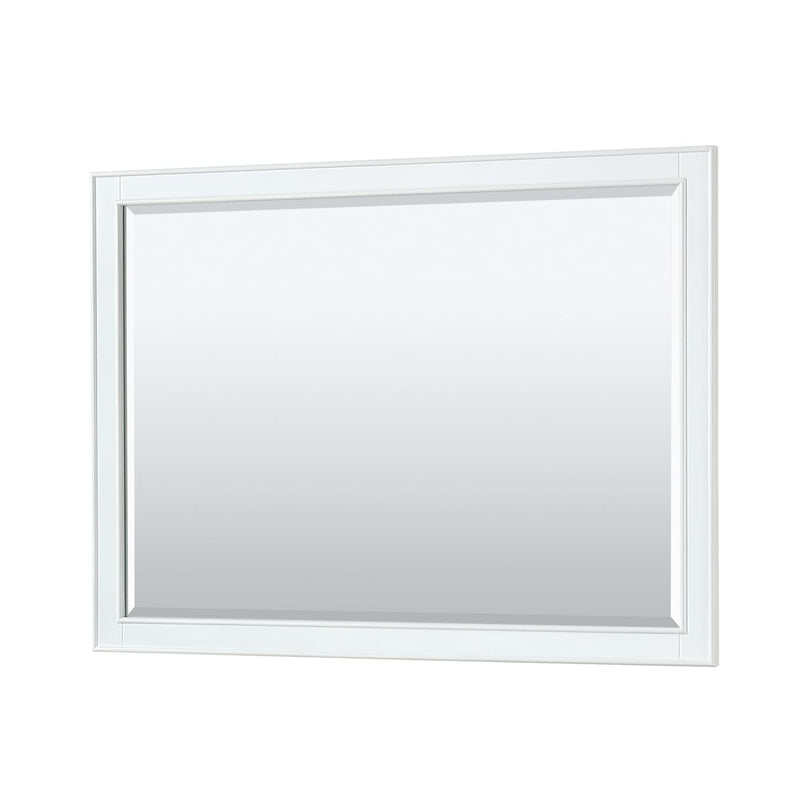 Deborah 47-1/4" Free Standing Single Wood Vanity Cabinet Only with Mirror - Less Vanity Top - image 2