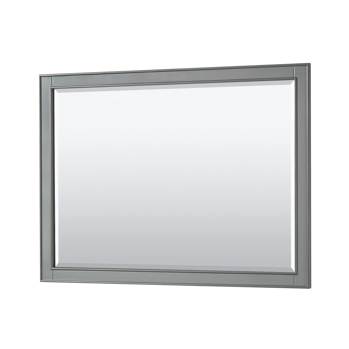 Deborah 47-1/4" Free Standing Single Wood Vanity Cabinet Only with Mirror - Less Vanity Top