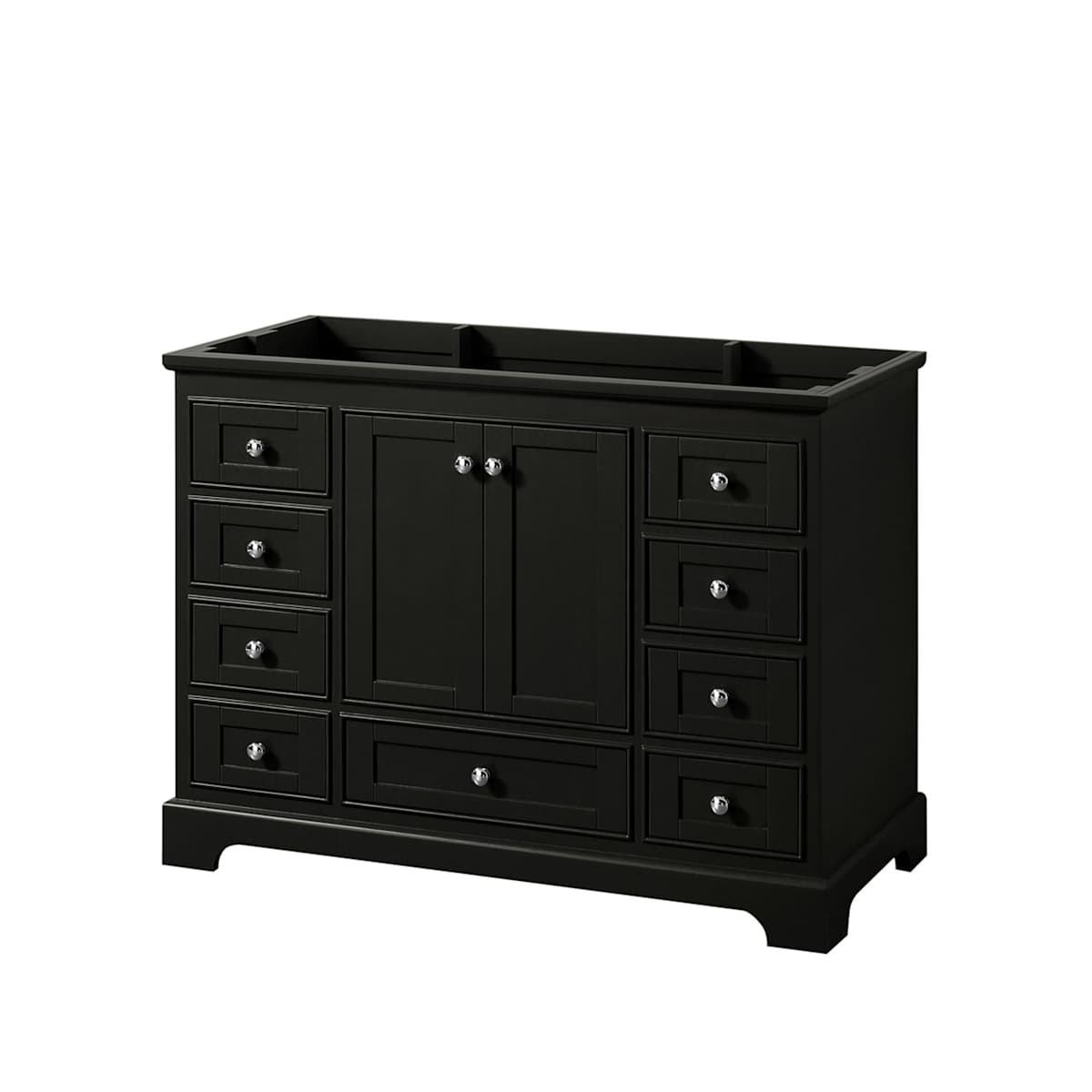 Deborah 47-1/4" Free Standing Single Wood Vanity Cabinet Only - Less Vanity Top