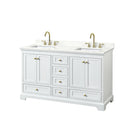 Deborah 60" Free Standing Double Basin Vanity Set with Cabinet and Quartz Vanity Top - image 15