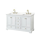 Deborah 60" Free Standing Double Basin Vanity Set with Cabinet and Quartz Vanity Top - image 16