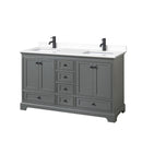 Deborah 60" Free Standing Double Basin Vanity Set with Cultured Marble Vanity Top - image 16