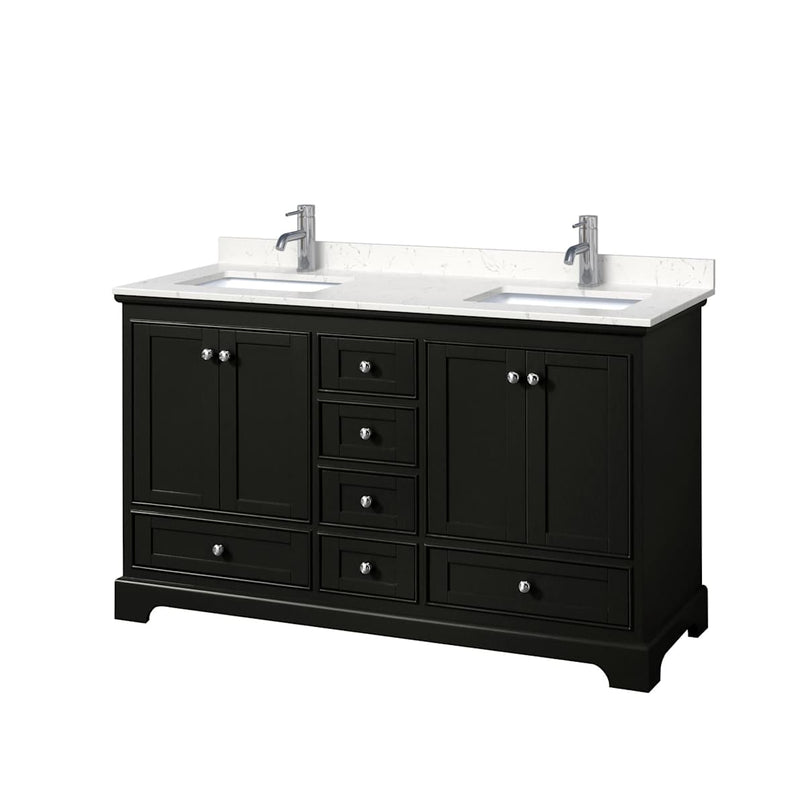 Deborah 60" Free Standing Double Basin Vanity Set with Cultured Marble Vanity Top - image 18