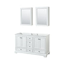 Deborah 59-1/4" Double Free Standing Wood Vanity Cabinet - Less Vanity Top - image 1
