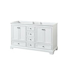 Deborah 59-1/4" Double Free Standing Wood Vanity Cabinet Only - Less Vanity Top - image 1