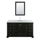 Deborah 60" Free Standing Single Vanity Set with Wood Cabinet, Marble Vanity Top, and Medicine Cabinet - image 12