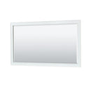 Deborah 60" Free Standing Single Vanity Set with Wood Cabinet, Marble Vanity Top, and Framed Mirror - image 10