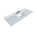 Deborah 60" Free Standing Single Vanity Set with Wood Cabinet, Marble Vanity Top, and Medicine Cabinet - image 4