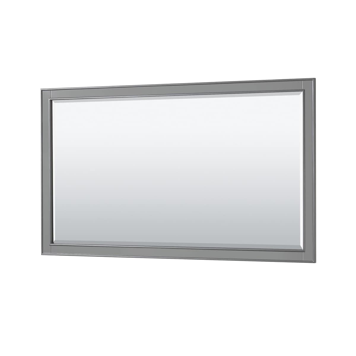 Deborah 59-1/4" Free Standing Single Wood Vanity Cabinet Only with Mirror - Less Vanity Top - image 5