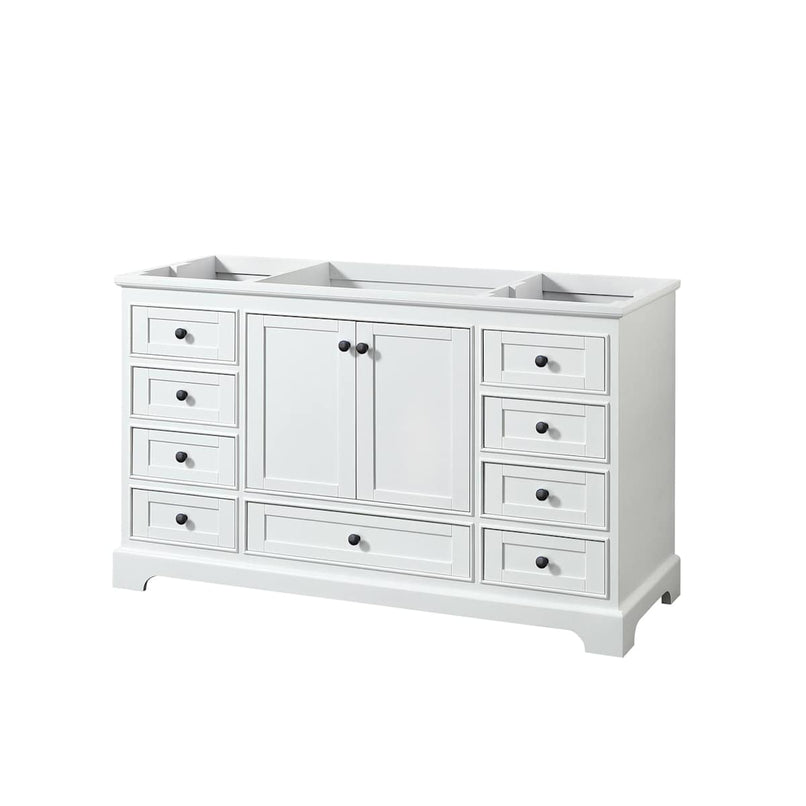Deborah 59-1/4" Free Standing Single Wood Vanity Cabinet Only - Less Vanity Top - image 1