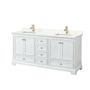 Deborah 72" Free Standing Double Basin Vanity Set with Cabinet and Quartz Vanity Top - image 15