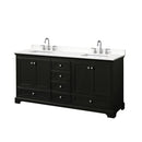 Deborah 72" Free Standing Double Basin Vanity Set with Cabinet and Quartz Vanity Top - image 8