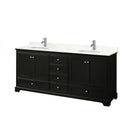 Deborah 80" Free Standing Double Basin Vanity Set with Cabinet and Quartz Vanity Top - image 2