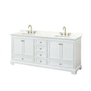 Deborah 80" Free Standing Double Basin Vanity Set with Cabinet and Quartz Vanity Top - image 15