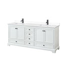 Deborah 80" Free Standing Double Basin Vanity Set with Cultured Marble Vanity Top - image 12