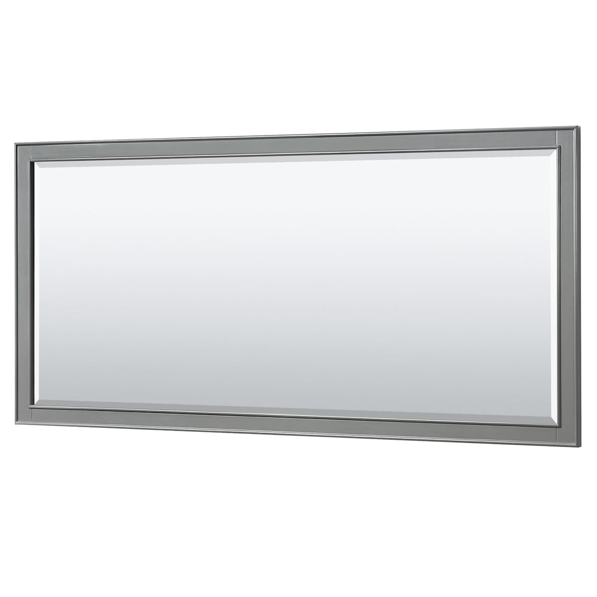 Deborah 80" Free Standing Double Vanity Set with Wood Cabinet, Marble Vanity Top, and Framed Mirror