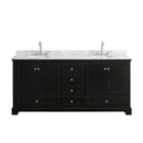 Deborah 80" Free Standing Double Vanity Set with Wood Cabinet and Marble Vanity Top - image 11