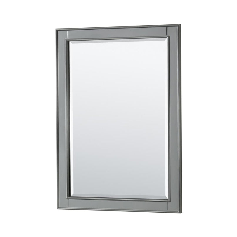 Deborah 80" Free Standing Double Vanity Set with Wood Cabinet, Marble Vanity Top, and Framed Mirror - image 5