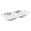 Avery 48" Free Standing Double Basin Vanity Set with Cabinet and Quartz Vanity Top - image 4