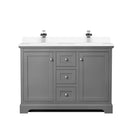 Avery 48" Free Standing Double Basin Vanity Set with Cabinet and Cultured Marble Vanity Top - image 12