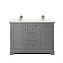 Avery 48" Free Standing Double Basin Vanity Set with Cabinet and Cultured Marble Vanity Top - image 13
