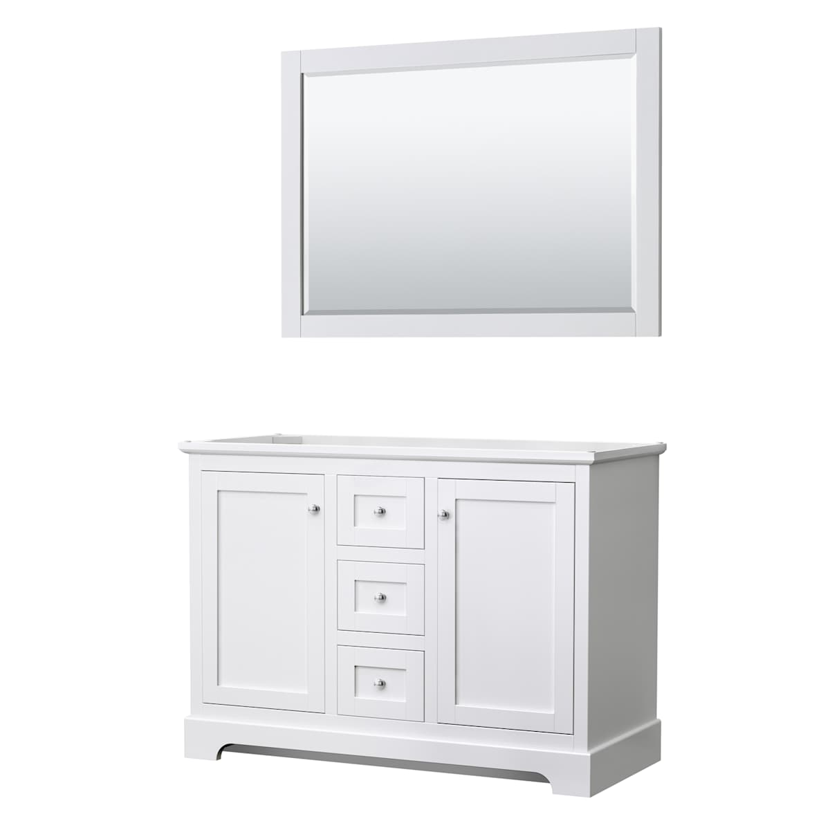 Avery 48" Single Free Standing Vanity Cabinet - Less Vanity Top - image 1