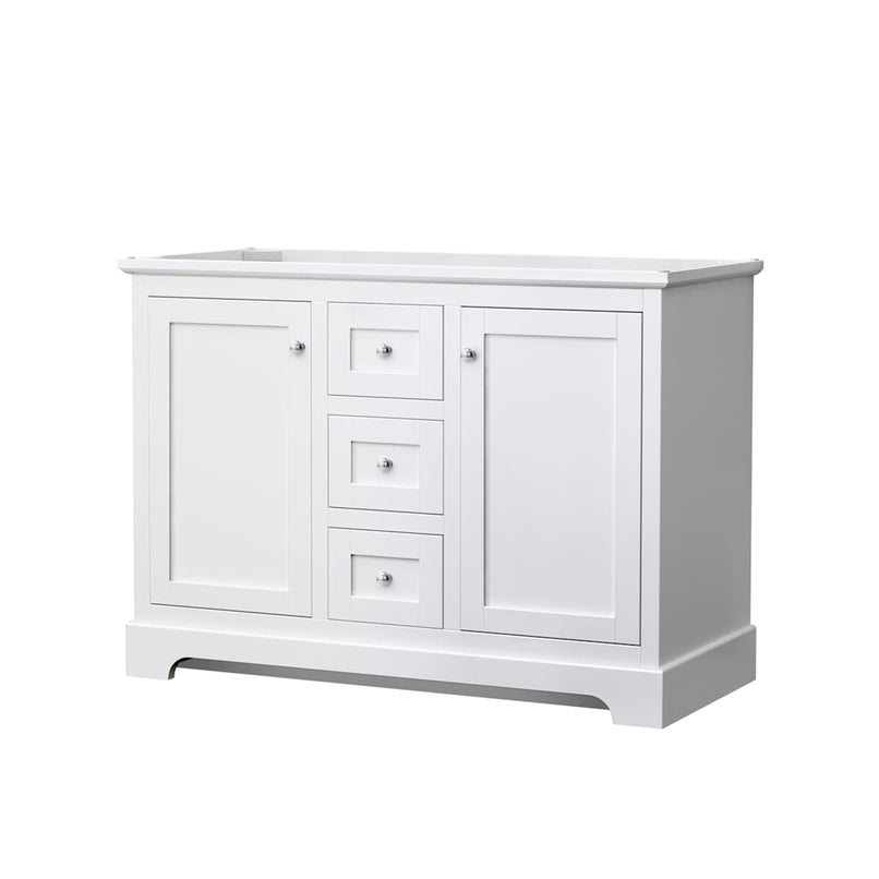 Avery 48" Single Free Standing Vanity Cabinet Only - Less Vanity Top - image 1