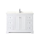Avery 48" Free Standing Single Basin Vanity Set with Cabinet and Quartz Vanity Top - image 9