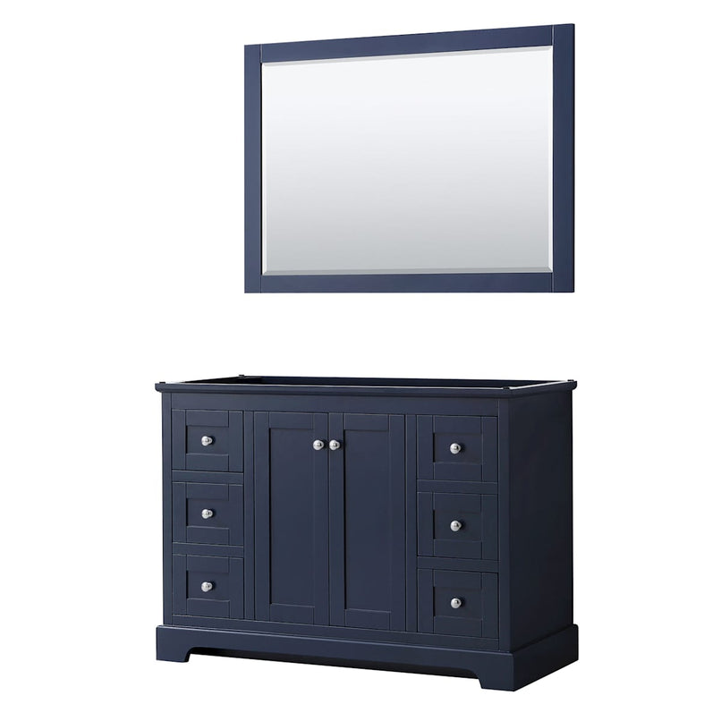 Avery 48" Single Free Standing Vanity Cabinet - Less Vanity Top - image 1