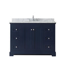 Avery 48" Free Standing Single Basin Vanity Set with Cabinet and Marble Vanity Top - image 17