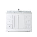Avery 48" Free Standing Single Basin Vanity Set with Cabinet and Marble Vanity Top - image 16