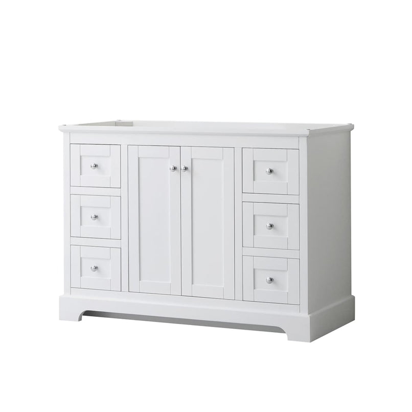 Avery 48" Single Free Standing Vanity Cabinet Only - Less Vanity Top - image 1