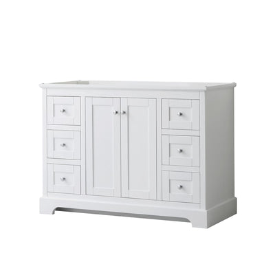 Avery 48" Single Free Standing Vanity Cabinet Only - Less Vanity Top - image 1