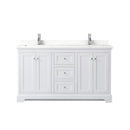 Avery 60" Free Standing Double Basin Vanity Set with Cabinet and Quartz Vanity Top - image 18
