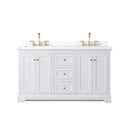 Avery 60" Free Standing Double Basin Vanity Set with Cabinet and Quartz Vanity Top - image 16