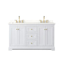 Avery 60" Free Standing Double Basin Vanity Set with Cabinet and Quartz Vanity Top - image 17