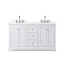 Avery 60" Free Standing Double Basin Vanity Set with Cabinet and Quartz Vanity Top - image 19