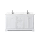 Avery 60" Free Standing Double Basin Vanity Set with Cabinet and Cultured Marble Vanity Top - image 7