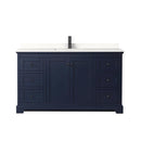 Avery 60" Free Standing Single Basin Vanity Set with Cabinet and Quartz Vanity Top - image 6