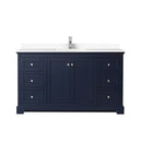 Avery 60" Free Standing Single Basin Vanity Set with Cabinet and Cultured Marble Vanity Top - image 19