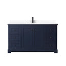 Avery 60" Free Standing Single Basin Vanity Set with Cabinet and Cultured Marble Vanity Top - image 21