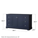 Avery 60" Single Free Standing Vanity Cabinet Only - Less Vanity Top - image 11