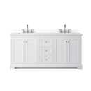 Avery 72" Free Standing Double Basin Vanity Set with Cabinet and Quartz Vanity Top - image 19