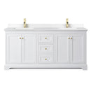 Avery 72" Free Standing Double Basin Vanity Set with Cabinet and Cultured Marble Vanity Top - image 9