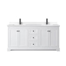 Avery 72" Free Standing Double Basin Vanity Set with Cabinet and Cultured Marble Vanity Top - image 10