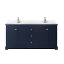 Avery 72" Free Standing Double Basin Vanity Set with Cabinet and Cultured Marble Vanity Top - image 19